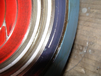 Detail eines Dichtungspakets